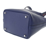 HERMES エルメス ピコタンロック PM トレサージュ ブルーアンクル シルバー金具 C刻印(2018年頃) レディース ヴォーエプソン ハンドバッグ Aランク 中古 銀蔵