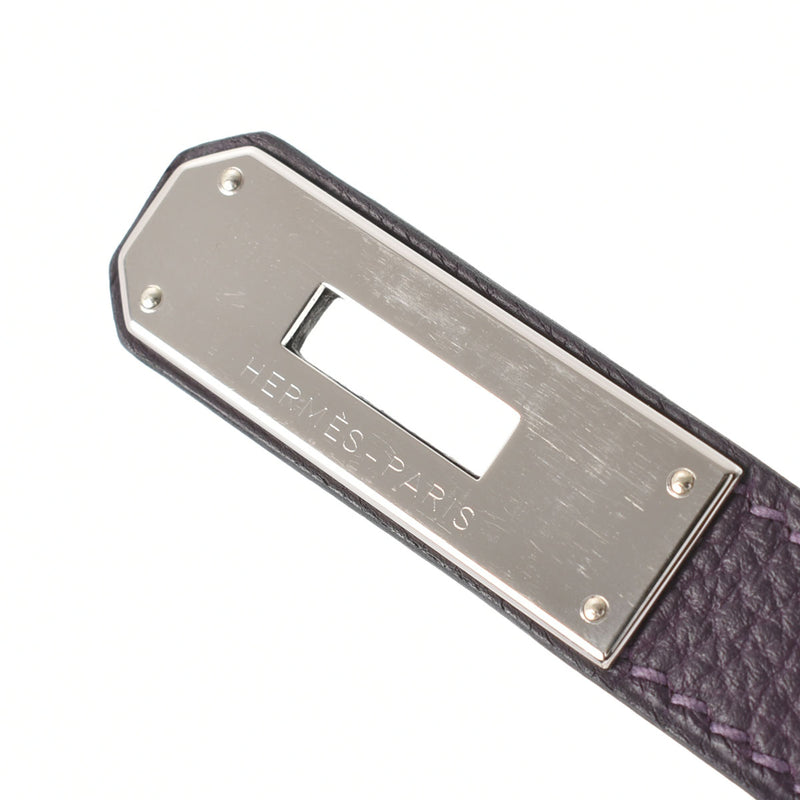 HERMES エルメス バーキン30 レザン シルバー金具 T刻印(2015年頃) レディース トゴ ハンドバッグ Aランク 中古 銀蔵