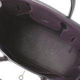 HERMES エルメス バーキン30 レザン シルバー金具 T刻印(2015年頃) レディース トゴ ハンドバッグ Aランク 中古 銀蔵