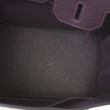 HERMES エルメス バーキン30 レザン シルバー金具 T刻印(2015年頃) レディース トゴ ハンドバッグ Aランク 中古 銀蔵