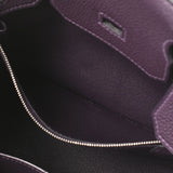 HERMES エルメス バーキン30 レザン シルバー金具 T刻印(2015年頃) レディース トゴ ハンドバッグ Aランク 中古 銀蔵