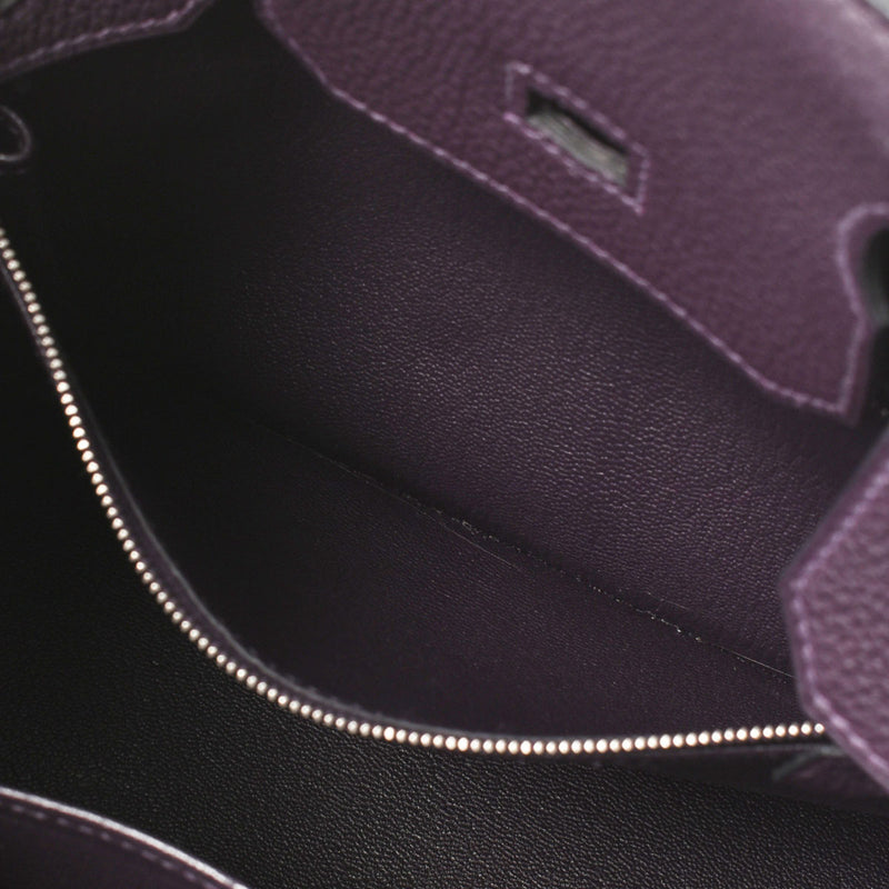 HERMES エルメス バーキン30 レザン シルバー金具 T刻印(2015年頃) レディース トゴ ハンドバッグ Aランク 中古 銀蔵