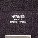 HERMES エルメス バーキン30 レザン シルバー金具 T刻印(2015年頃) レディース トゴ ハンドバッグ Aランク 中古 銀蔵