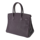 HERMES エルメス バーキン30 レザン シルバー金具 T刻印(2015年頃) レディース トゴ ハンドバッグ Aランク 中古 銀蔵