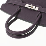 HERMES エルメス バーキン30 レザン シルバー金具 T刻印(2015年頃) レディース トゴ ハンドバッグ Aランク 中古 銀蔵