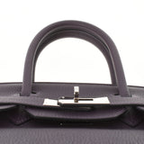 HERMES エルメス バーキン30 レザン シルバー金具 T刻印(2015年頃) レディース トゴ ハンドバッグ Aランク 中古 銀蔵