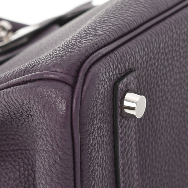 HERMES エルメス バーキン30 レザン シルバー金具 T刻印(2015年頃) レディース トゴ ハンドバッグ Aランク 中古 銀蔵