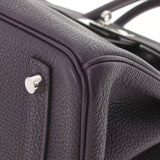 HERMES エルメス バーキン30 レザン シルバー金具 T刻印(2015年頃) レディース トゴ ハンドバッグ Aランク 中古 銀蔵