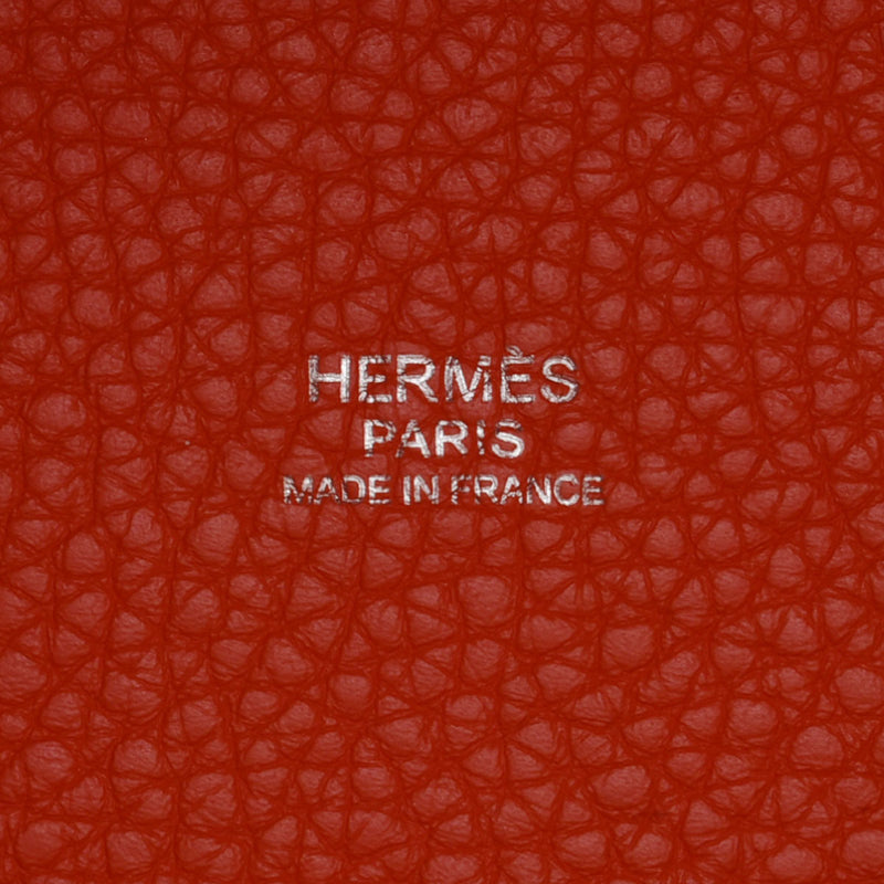 HERMES エルメス ピコタンロックPM オレンジポピー シルバー金具 T刻印(2015年頃) レディース トリヨンクレマンス  ハンドバッグ Aランク 中古 銀蔵