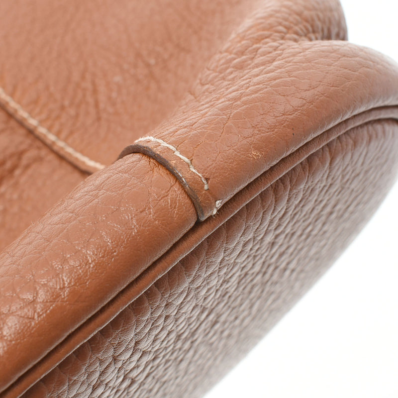 HERMES エルメス グッドニュース GM ゴールド □L刻印(2008年頃) ユニセックス トリヨンクレマンス ショルダーバッグ Bランク 中古 銀蔵