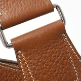 HERMES エルメス グッドニュース GM ゴールド □L刻印(2008年頃) ユニセックス トリヨンクレマンス ショルダーバッグ Bランク 中古 銀蔵