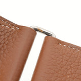 HERMES エルメス グッドニュース GM ゴールド □L刻印(2008年頃) ユニセックス トリヨンクレマンス ショルダーバッグ Bランク 中古 銀蔵