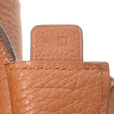 HERMES エルメス グッドニュース GM ゴールド □L刻印(2008年頃) ユニセックス トリヨンクレマンス ショルダーバッグ Bランク 中古 銀蔵