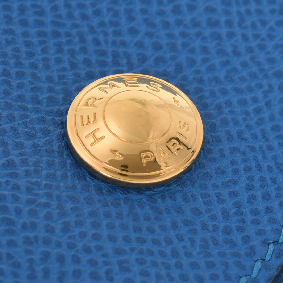 エルメスルヴァンキャトル ブルーフランス ゴールド金具 ○Z刻印(1996