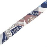 HERMES エルメス ツイリー 新タグ 青 レディース シルク100％ スカーフ Aランク 中古 銀蔵