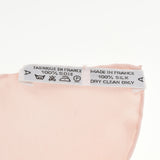 HERMES エルメス カレ90 La Promenade De Longchamps ライトピンク/白 レディース シルク100％ スカーフ Aランク 中古 銀蔵
