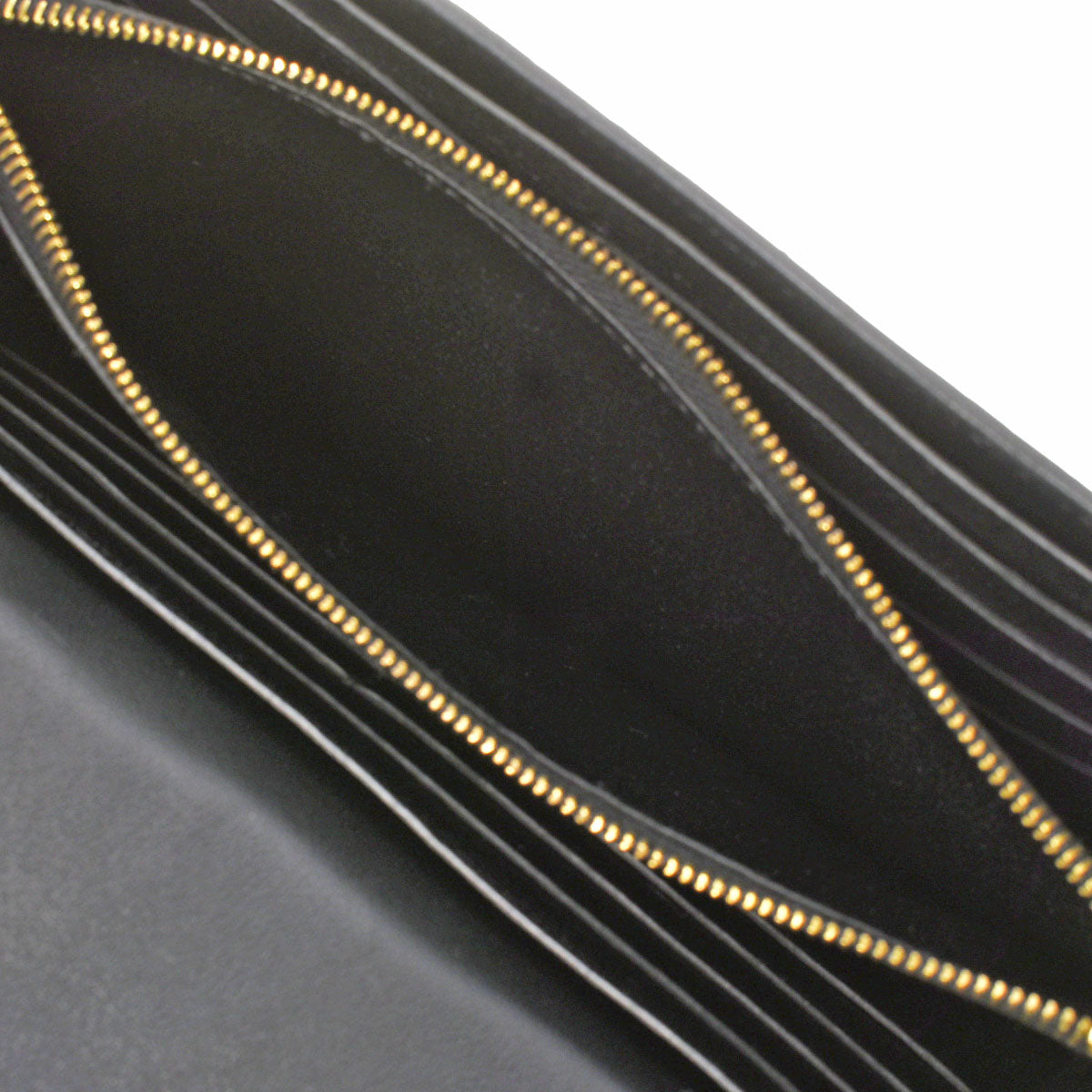 エルメスコンスタンス ウォレット ロング 黒 ゴールド金具 □Q刻印 