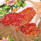 HERMES エルメス プリーツスカーフ 植物柄 白/緑 レディース シルク100％ スカーフ Aランク 中古 銀蔵