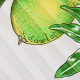 HERMES エルメス プリーツスカーフ 植物柄 白/緑 レディース シルク100％ スカーフ Aランク 中古 銀蔵