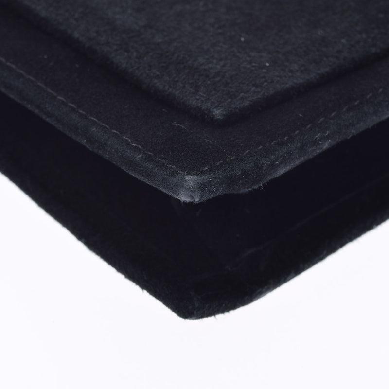 HERMES エルメス 黒 レディース ドブリス クラッチバッグ Aランク 中古 銀蔵