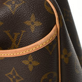 LOUIS VUITTON ルイヴィトン モノグラム ドーヴィル ブラウン M47270 ユニセックス モノグラムキャンバス ハンドバッグ ABランク 中古 銀蔵