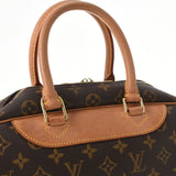 LOUIS VUITTON ルイヴィトン モノグラム ドーヴィル ブラウン M47270 ユニセックス モノグラムキャンバス ハンドバッグ Bランク 中古 銀蔵