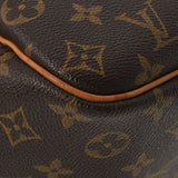 LOUIS VUITTON ルイヴィトン モノグラム ドーヴィル ブラウン M47270 ユニセックス モノグラムキャンバス ハンドバッグ Bランク 中古 銀蔵