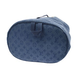 LOUIS VUITTON ルイヴィトン モノグラムデニム チョークバックパック  青 M44617 ユニセックス デニム レザー リュック・デイパック ABランク 中古 銀蔵