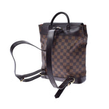 LOUIS VUITTON ルイヴィトン ダミエ ソーホー ブラウン N51132 レディース ダミエキャンバス リュック・デイパック Bランク 中古 銀蔵