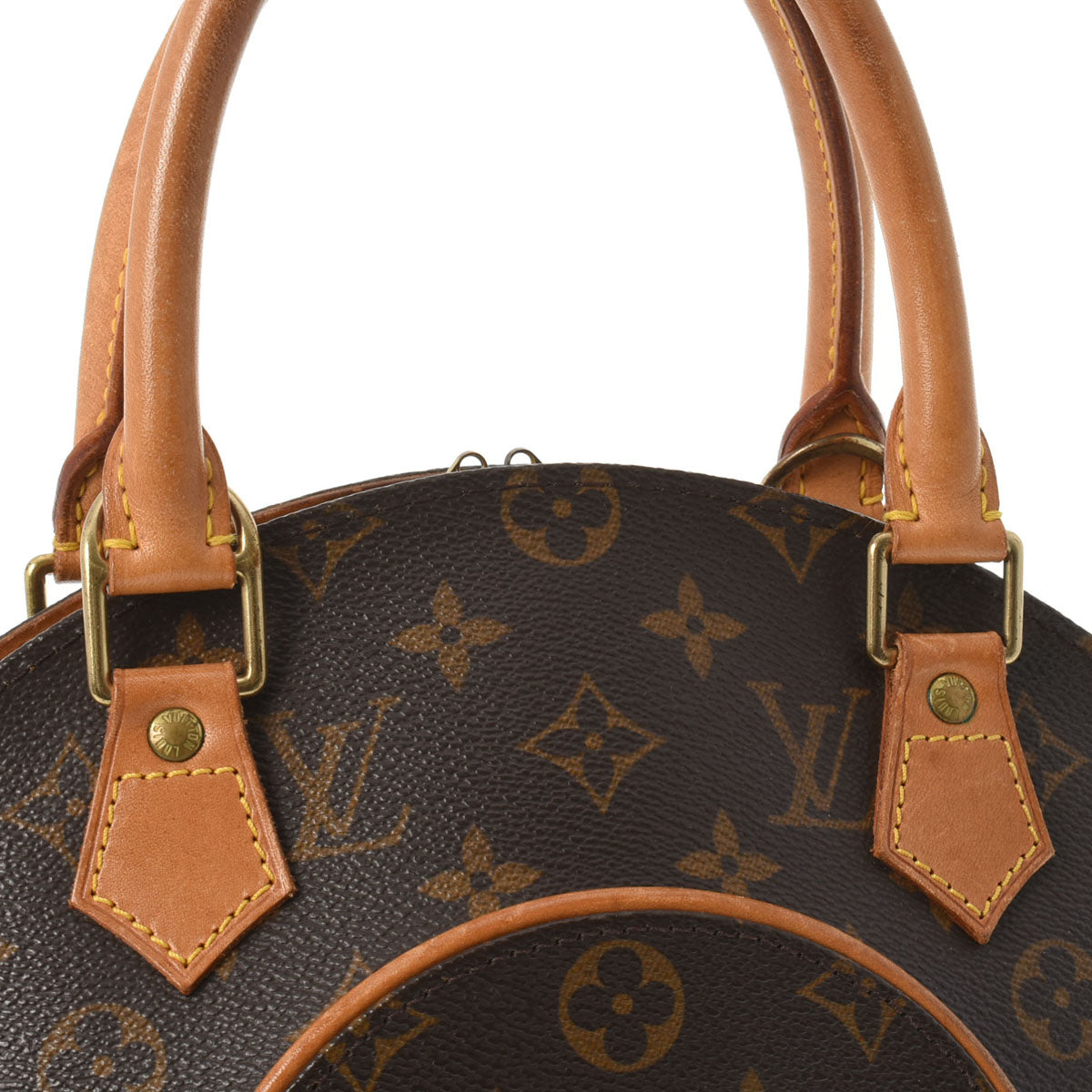 LOUIS VUITTON ルイヴィトン モノグラム エリプス PM ブラウン M51127 レディース モノグラムキャンバス ハンドバッグ Bランク  中古 - Imsohooked