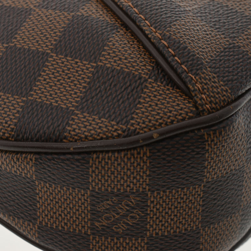 LOUIS VUITTON ルイヴィトン ダミエ テムズPM ブラウン N48180 レディース ダミエキャンバス ワンショルダーバッグ ABランク 中古 銀蔵