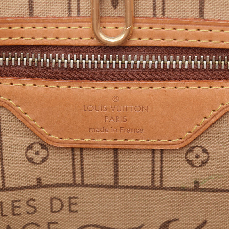 LOUIS VUITTON ルイヴィトン モノグラム ネヴァーフル MM 旧型 ブラウン M40156 ユニセックス モノグラムキャンバス トートバッグ Bランク 中古 銀蔵