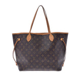 LOUIS VUITTON ルイヴィトン モノグラム ネヴァーフル MM 旧型 ブラウン M40156 ユニセックス モノグラムキャンバス トートバッグ Bランク 中古 銀蔵