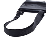 EMPORIO ARMANI エンポリオ・アルマーニ スモールフラット メッセンジャー 黒 Y4M185-Y154J メンズ ポリエステル ショルダーバッグ Aランク 中古 銀蔵