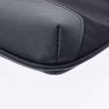 EMPORIO ARMANI エンポリオ・アルマーニ スモールフラット メッセンジャー 黒 Y4M185-Y154J メンズ ポリエステル ショルダーバッグ Aランク 中古 銀蔵