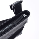 EMPORIO ARMANI エンポリオ・アルマーニ スモールフラット メッセンジャー 黒 Y4M185-Y154J メンズ ポリエステル ショルダーバッグ Aランク 中古 銀蔵