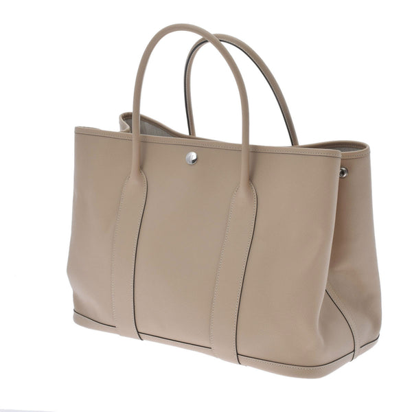 HERMES エルメス ガーデンパーティ PM トレンチ C刻印(2018年頃) ユニセックス ヴォーエプソン ハンドバッグ Aランク 中古 銀蔵