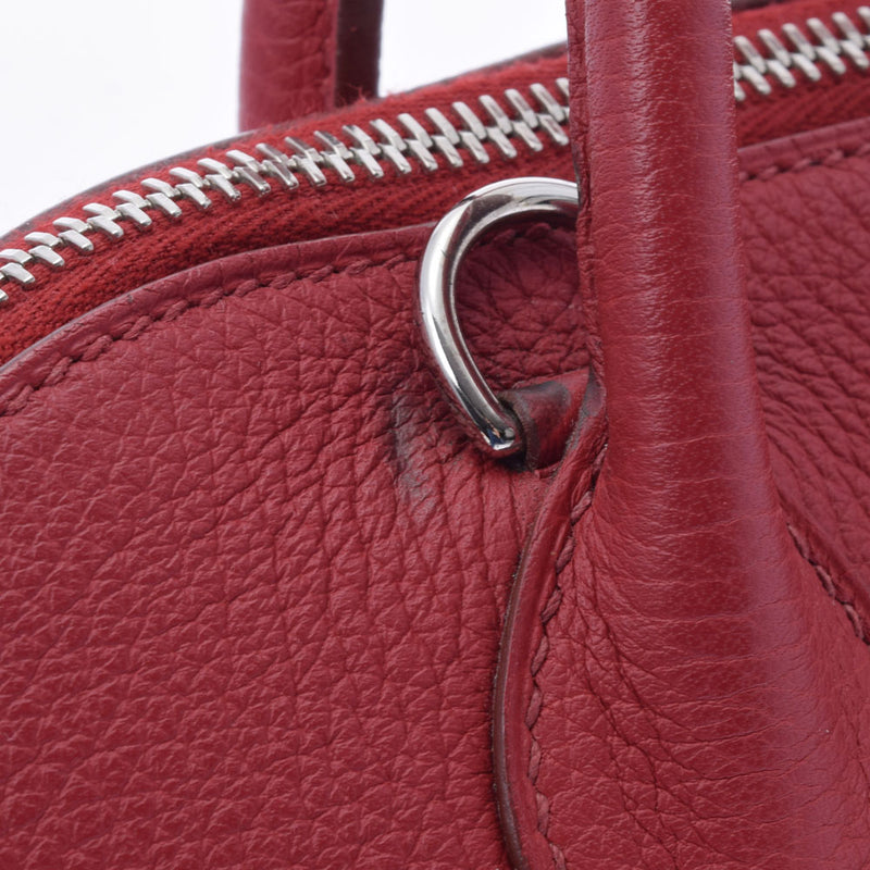 HERMES エルメス ボリード31  ルージュガランス □P刻印(2012年頃) レディース トリヨンクレマンス ハンドバッグ Aランク 中古 銀蔵