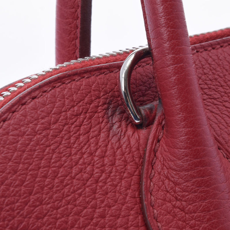 HERMES エルメス ボリード31  ルージュガランス □P刻印(2012年頃) レディース トリヨンクレマンス ハンドバッグ Aランク 中古 銀蔵