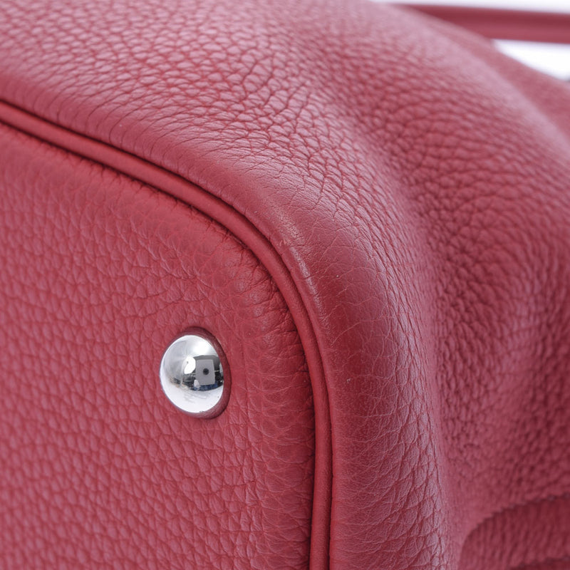 HERMES エルメス ボリード31  ルージュガランス □P刻印(2012年頃) レディース トリヨンクレマンス ハンドバッグ Aランク 中古 銀蔵