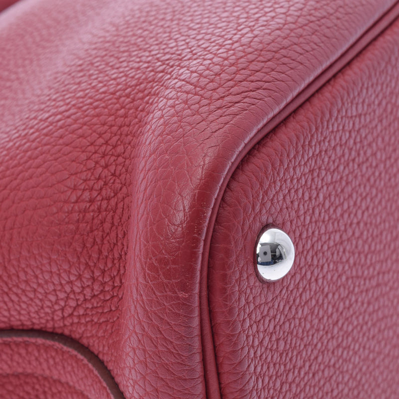 HERMES エルメス ボリード31  ルージュガランス □P刻印(2012年頃) レディース トリヨンクレマンス ハンドバッグ Aランク 中古 銀蔵