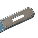 HERMES エルメス バーキン35 ブルージーン シルバー金具 □G刻印(2003年頃) ユニセックス トリヨンクレマンス ハンドバッグ ABランク 中古 銀蔵