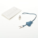 HERMES エルメス バーキン35 ブルージーン シルバー金具 □G刻印(2003年頃) ユニセックス トリヨンクレマンス ハンドバッグ ABランク 中古 銀蔵