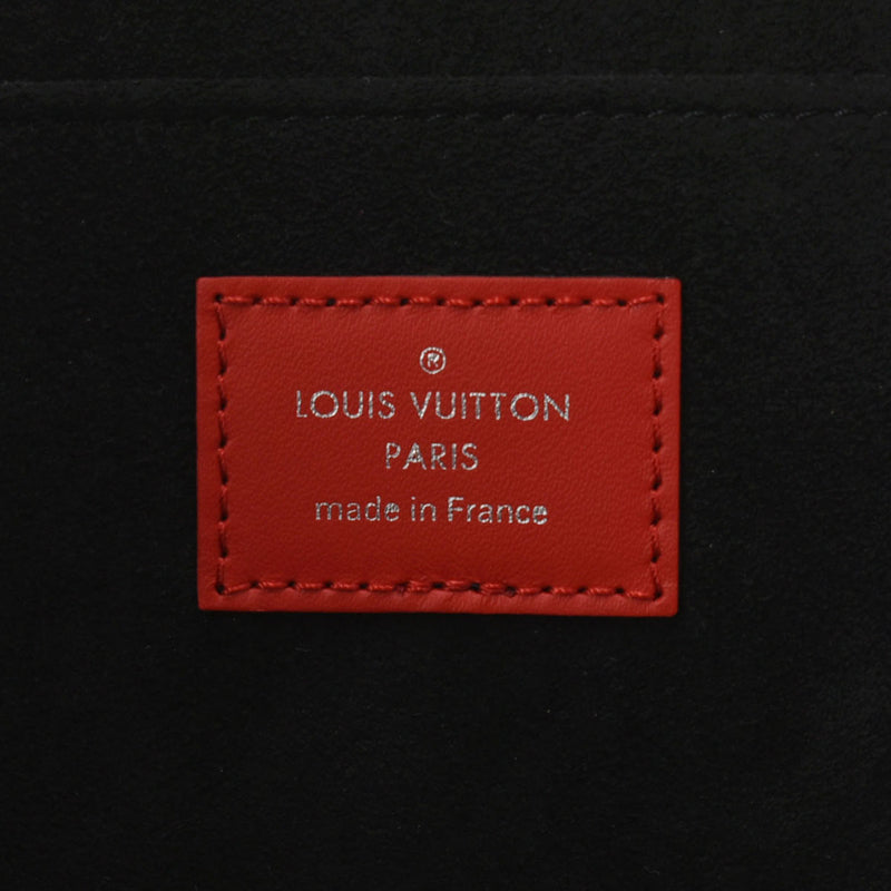 LOUIS VUITTON ルイヴィトン エピ ポシェットジュールGM  赤/白 M67722 メンズ エピレザー クラッチバッグ Aランク 中古 銀蔵