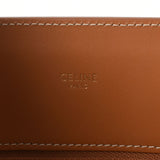 CELINE セリーヌ バーティカルカバ スモール ナチュラル/タン 192082BNZ 02NT ユニセックス レザー キャンバス ハンドバッグ Bランク 中古 銀蔵