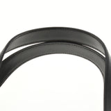 CHANEL シャネル ニュートラベルライン トートMM 黒 レディース ナイロン レザー ハンドバッグ ABランク 中古 銀蔵