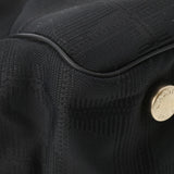 CHANEL シャネル ニュートラベルライン トートMM 黒 レディース ナイロン レザー ハンドバッグ ABランク 中古 銀蔵