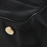 CHANEL シャネル ニュートラベルライン トートMM 黒 レディース ナイロン レザー ハンドバッグ ABランク 中古 銀蔵