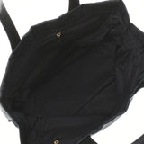 CHANEL シャネル ニュートラベルライン トートMM 黒 レディース ナイロン レザー ハンドバッグ ABランク 中古 銀蔵