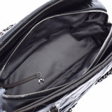 CHANEL シャネル マトラッセ チェーントート グレー レディース  コーティングレザー ショルダーバッグ Bランク 中古 銀蔵